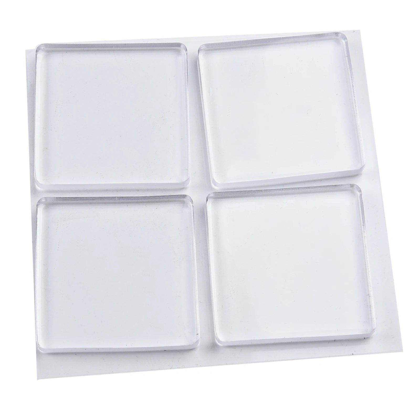 4pcs/Set Transparent Anti Vibration Shock Absorbing Pad Mat Washing Machine Self Adhesive Mute Anti-Shock Protection Porte Pad