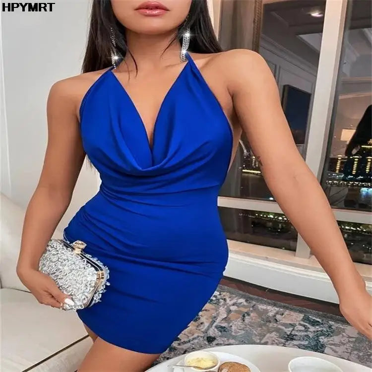 Fashion Women Summer Casual Dresses Tight Tropical Sexy Dresses Pencil Skirt Women Sexy Club Wear Woman hip wrap Dress Female