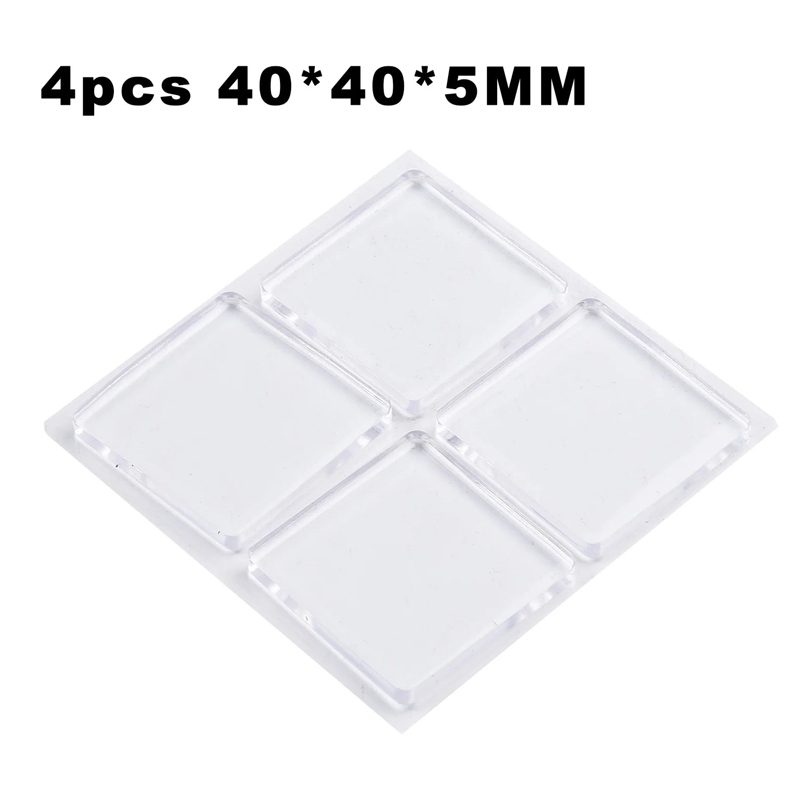 4pcs/Set Transparent Anti Vibration Shock Absorbing Pad Mat Washing Machine Self Adhesive Mute Anti-Shock Protection Porte Pad