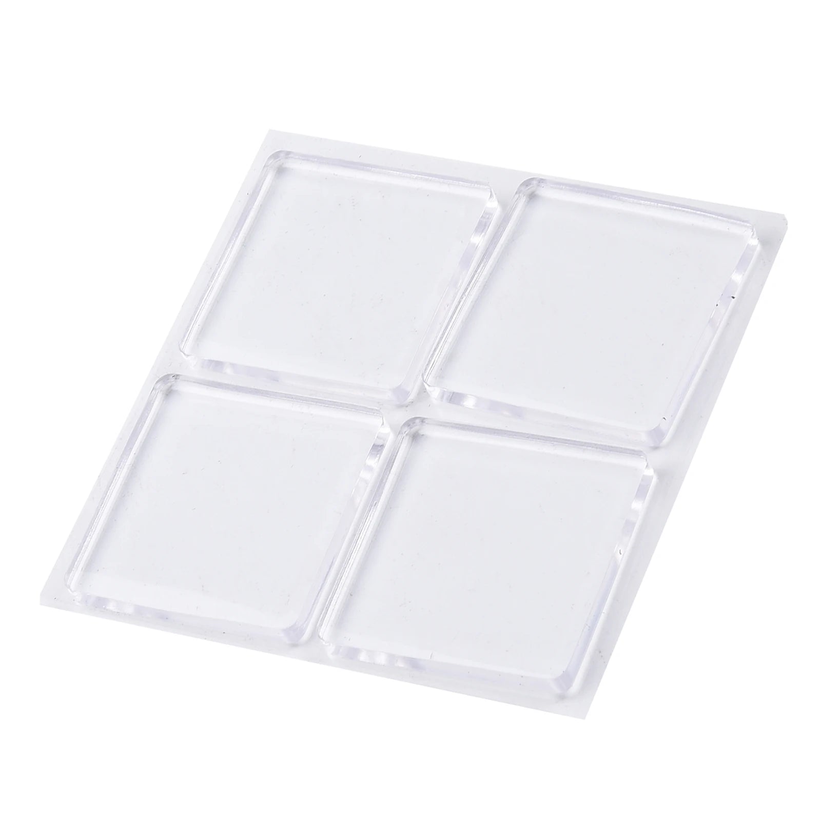 4pcs/Set Transparent Anti Vibration Shock Absorbing Pad Mat Washing Machine Self Adhesive Mute Anti-Shock Protection Porte Pad