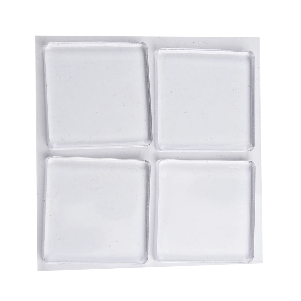 4pcs/Set Transparent Anti Vibration Shock Absorbing Pad Mat Washing Machine Self Adhesive Mute Anti-Shock Protection Porte Pad