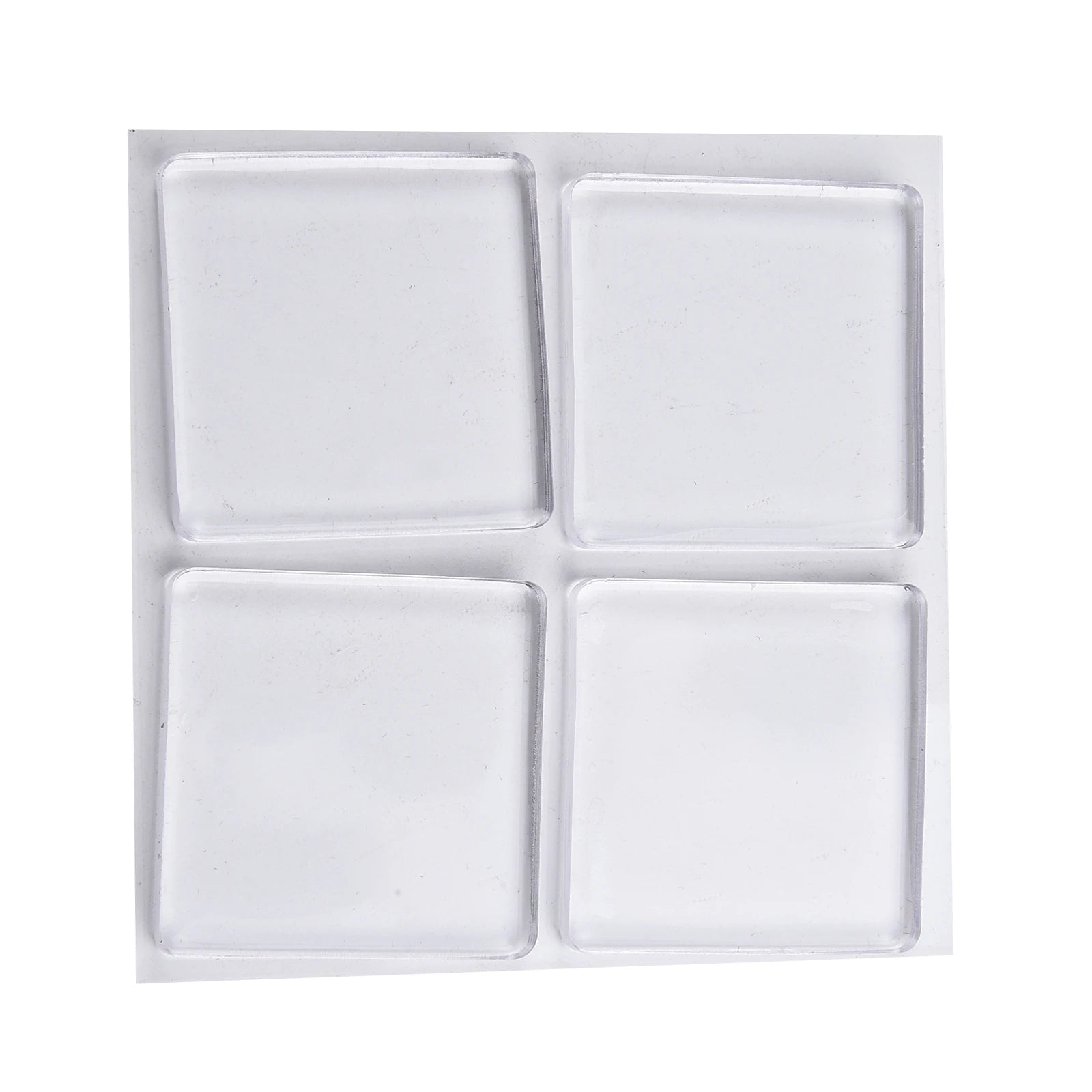 4pcs/Set Transparent Anti Vibration Shock Absorbing Pad Mat Washing Machine Self Adhesive Mute Anti-Shock Protection Porte Pad