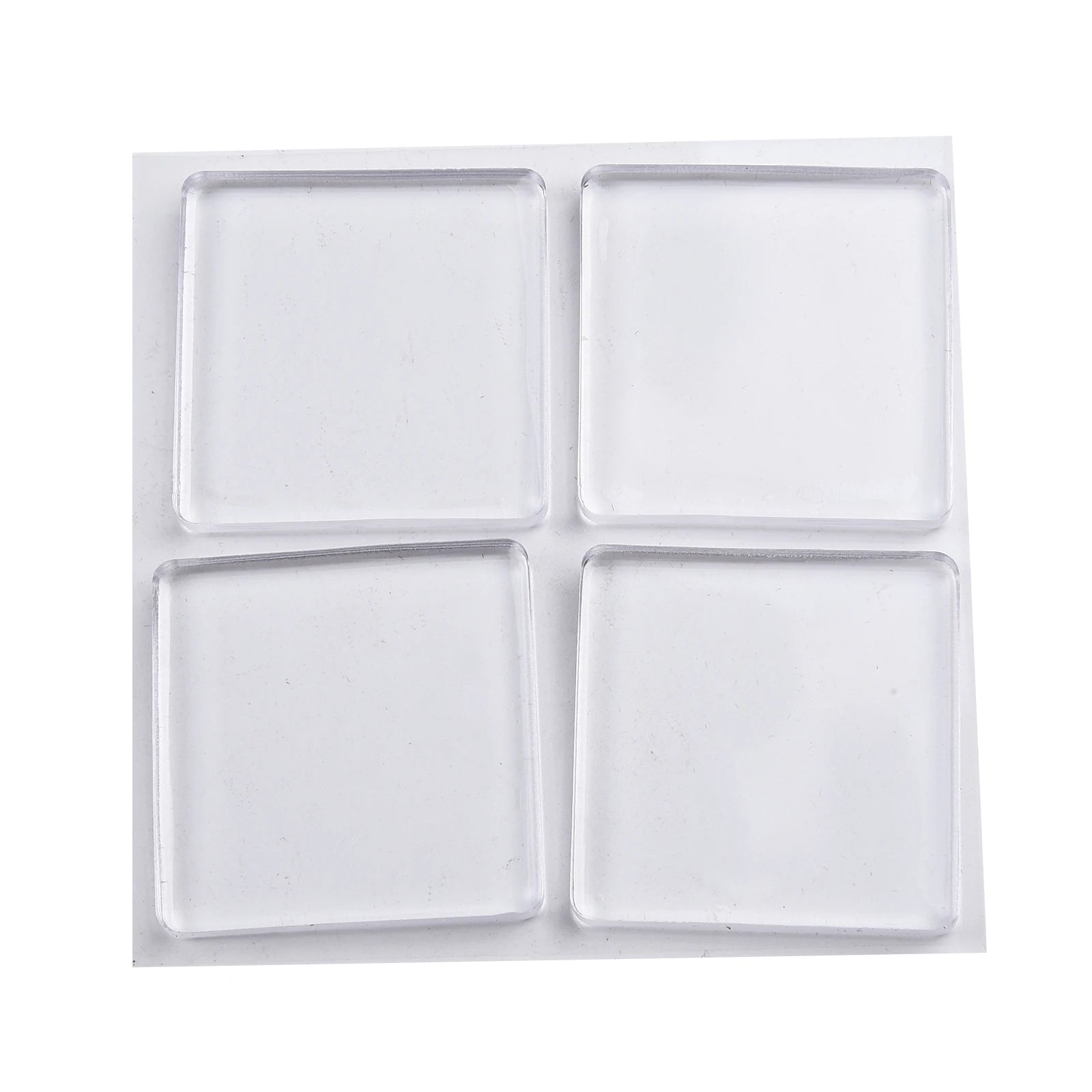 4pcs/Set Transparent Anti Vibration Shock Absorbing Pad Mat Washing Machine Self Adhesive Mute Anti-Shock Protection Porte Pad