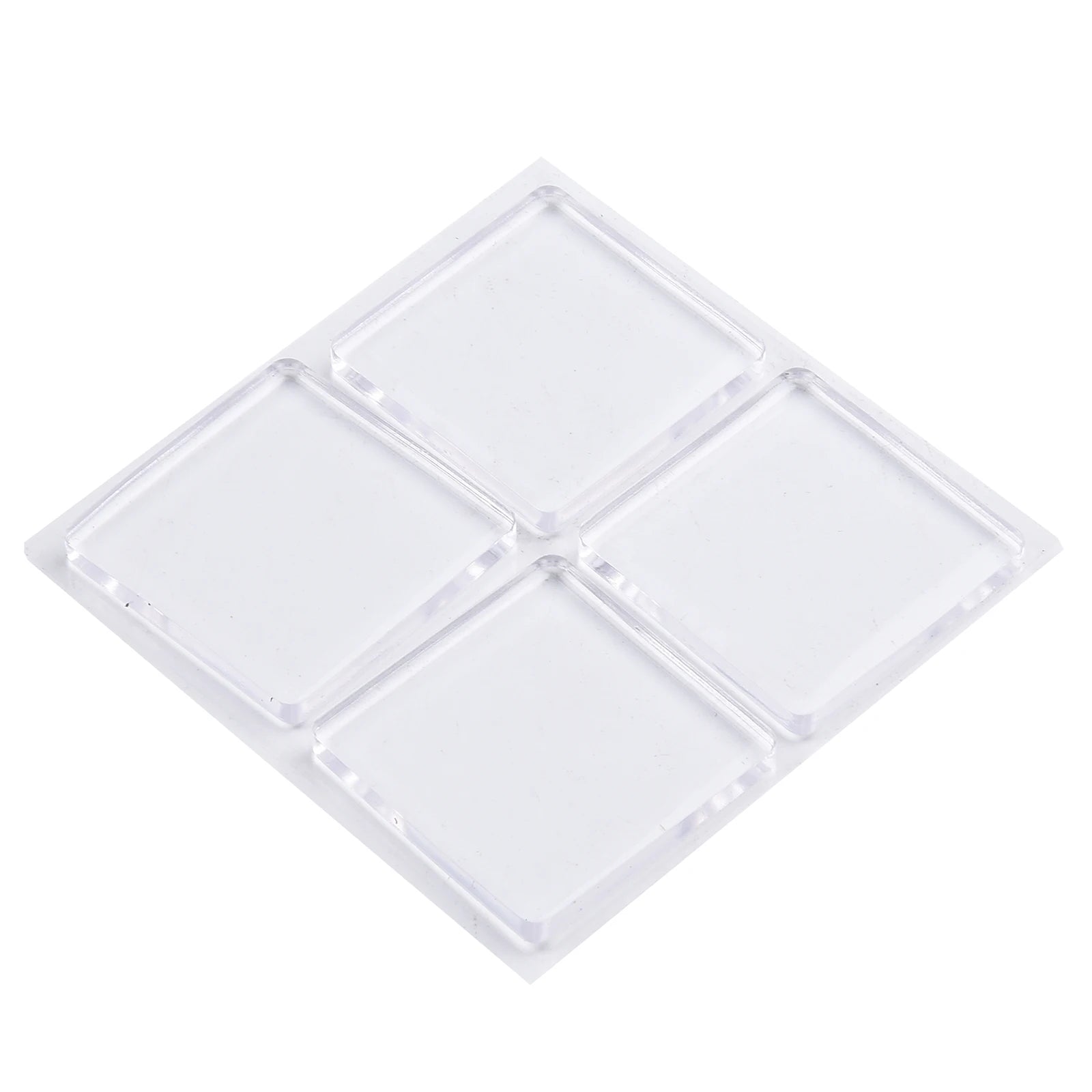 4pcs/Set Transparent Anti Vibration Shock Absorbing Pad Mat Washing Machine Self Adhesive Mute Anti-Shock Protection Porte Pad
