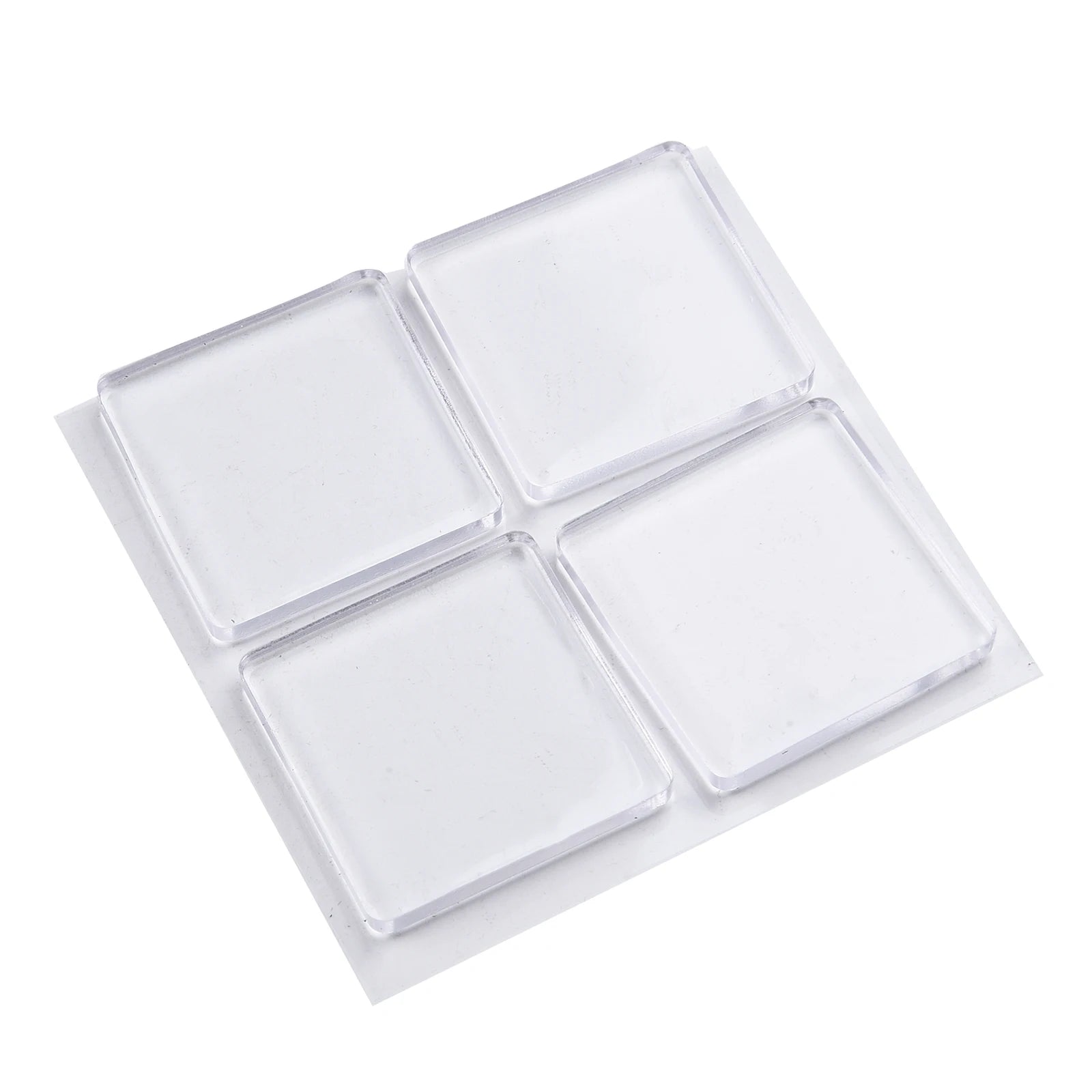 4pcs/Set Transparent Anti Vibration Shock Absorbing Pad Mat Washing Machine Self Adhesive Mute Anti-Shock Protection Porte Pad
